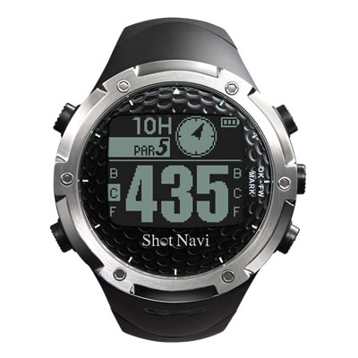 Shot Navi W1-FW(ショットナビ W1-FW)::時計型GPSゴルフナビ