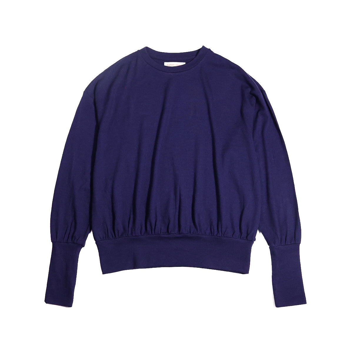 barbell object 「bo-tp02 wool L/S top / dusky purple」 – SISTER
