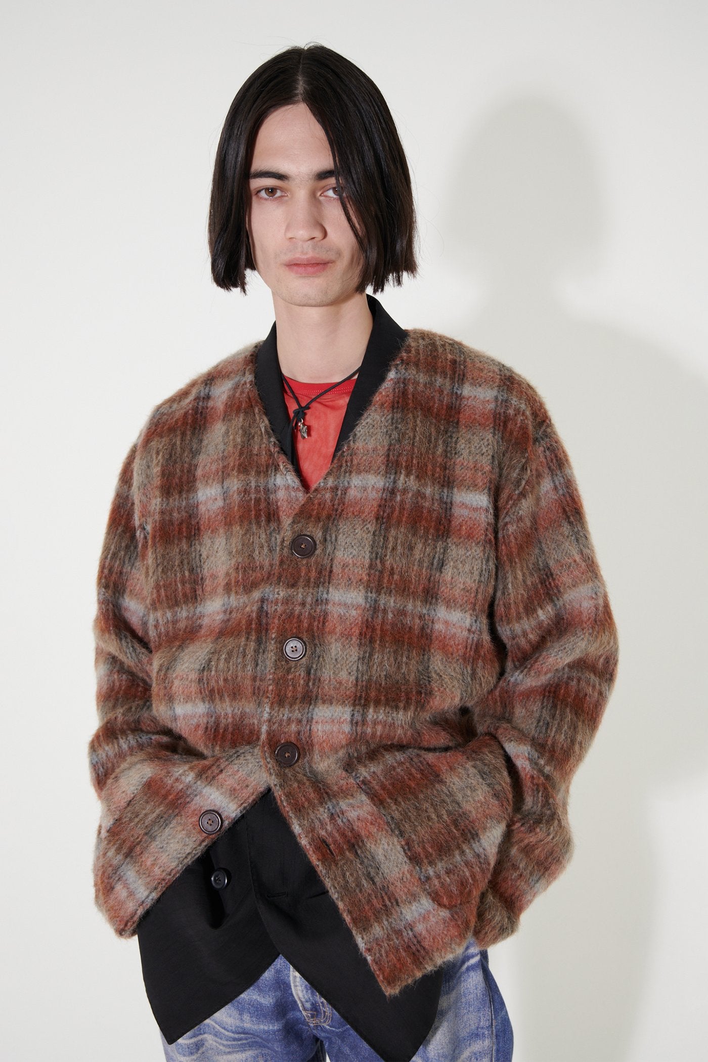 OUR LEGACY 「CARDIGAN AMENT CHECK MOHAIR」 – SISTER