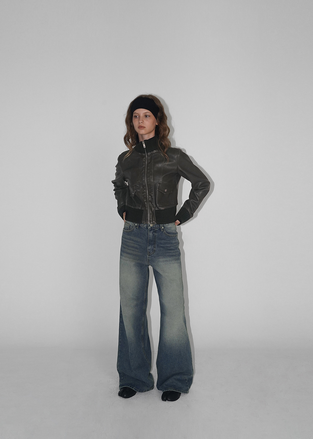 original] アーボンレザージャンパー | ファッション通販サイト NUGU