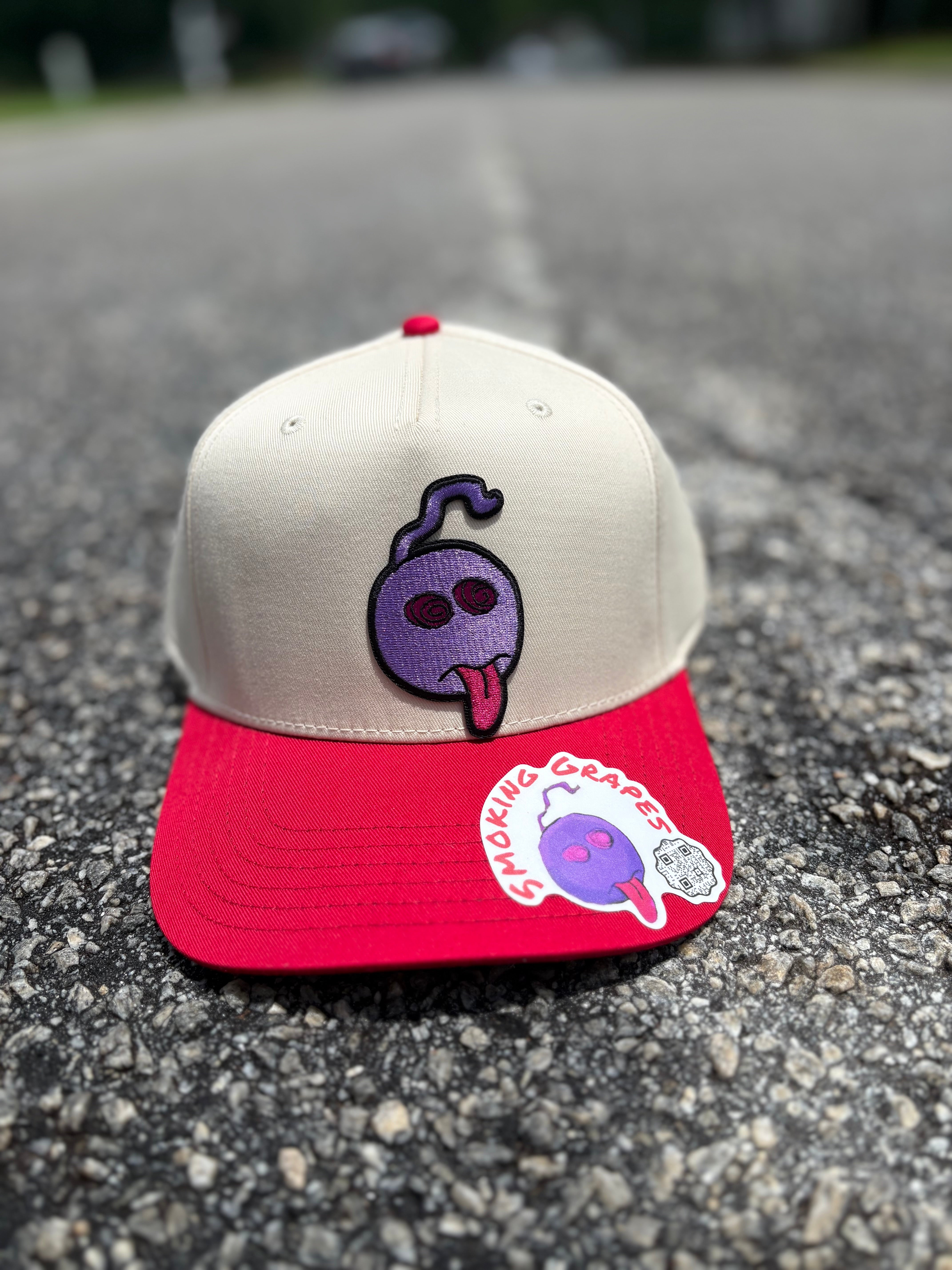 Cream x Red Grapes Snapback – Smokinggrapes