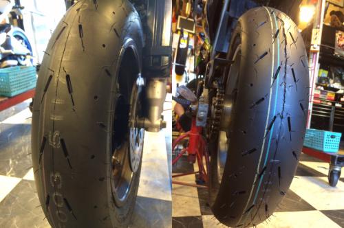 003 ミニバイク レース用 100/90-12 120/80-12 | オートバイタイヤ専門