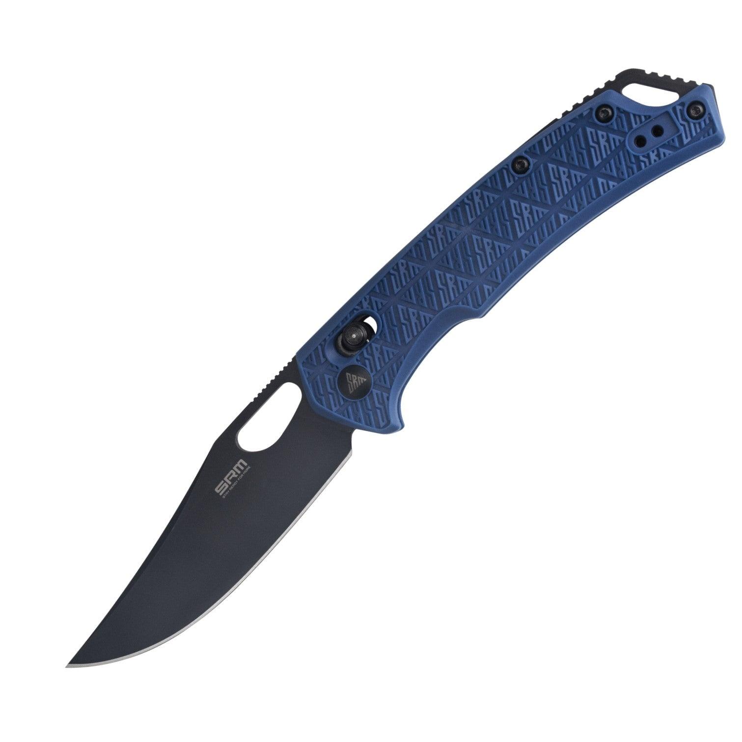 SRM Folding hunting knife Retriever 9201-PL - Clip point blade knife