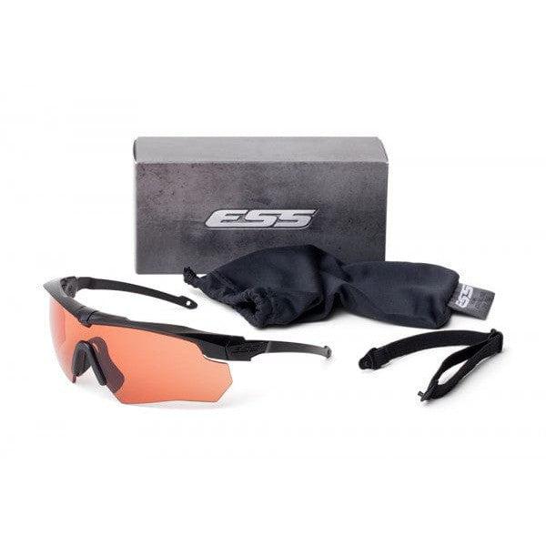ESS Crossbow Suppressor Safety Glasses Black Frame HD Copper Lens