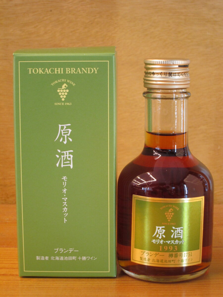 十勝ブランデー／モリオ・マスカット原酒 1993年度産 - 酒屋あだち