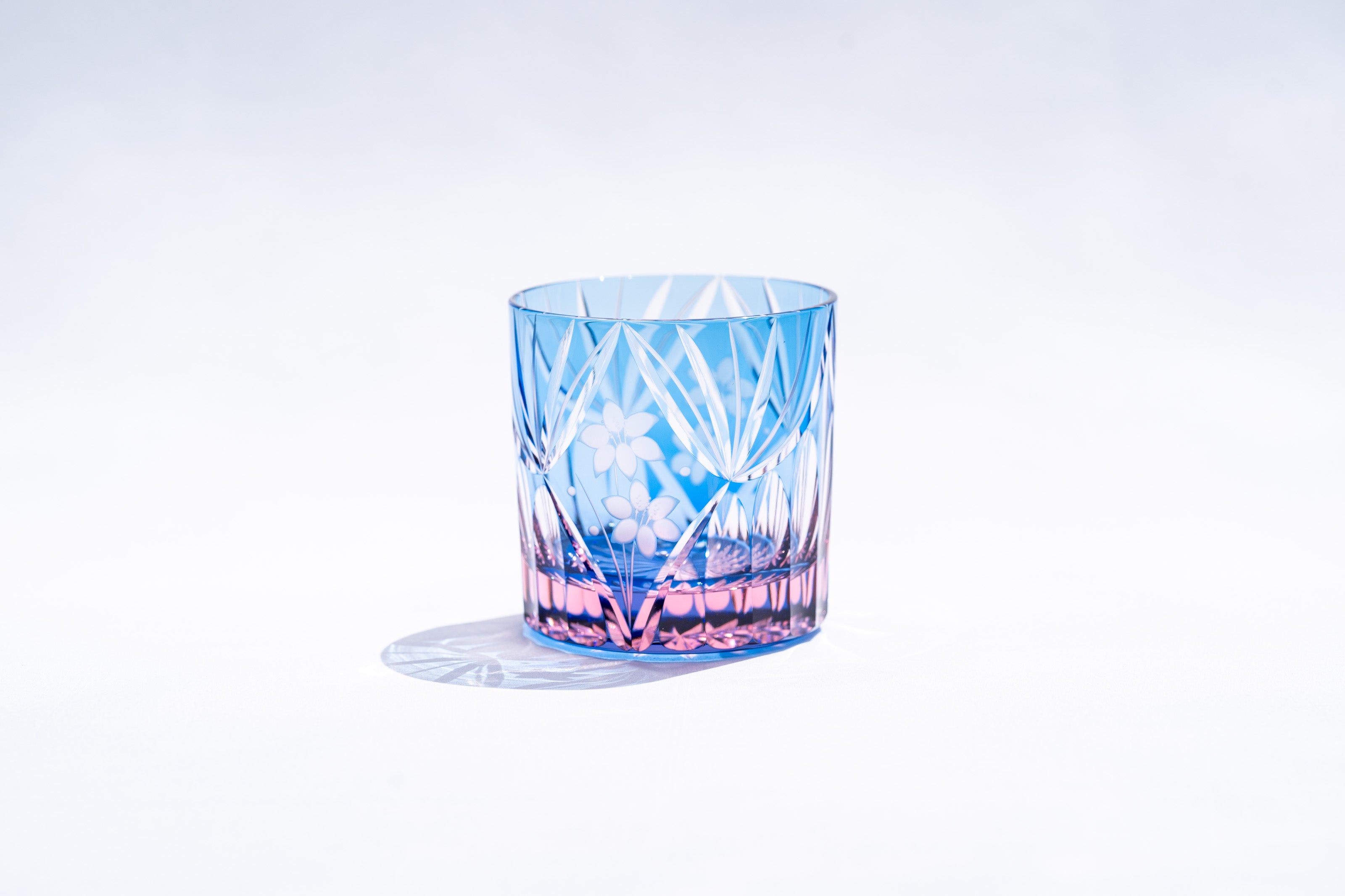 M-3067-BP 花籠文様 ミニオールド – 硝子工房 彩鳳