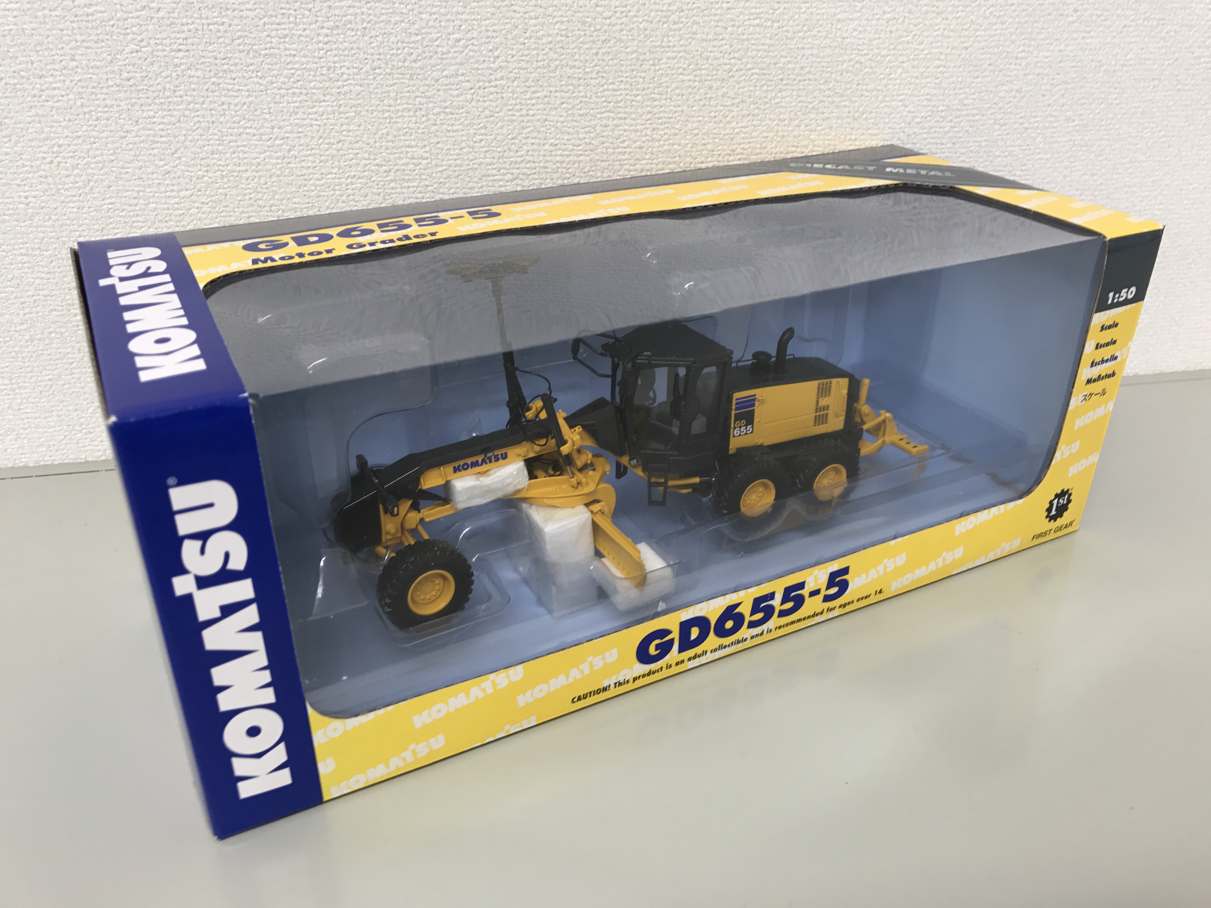 KOMATSU】ミニチュア GD655-5 | 産機リース株式会社