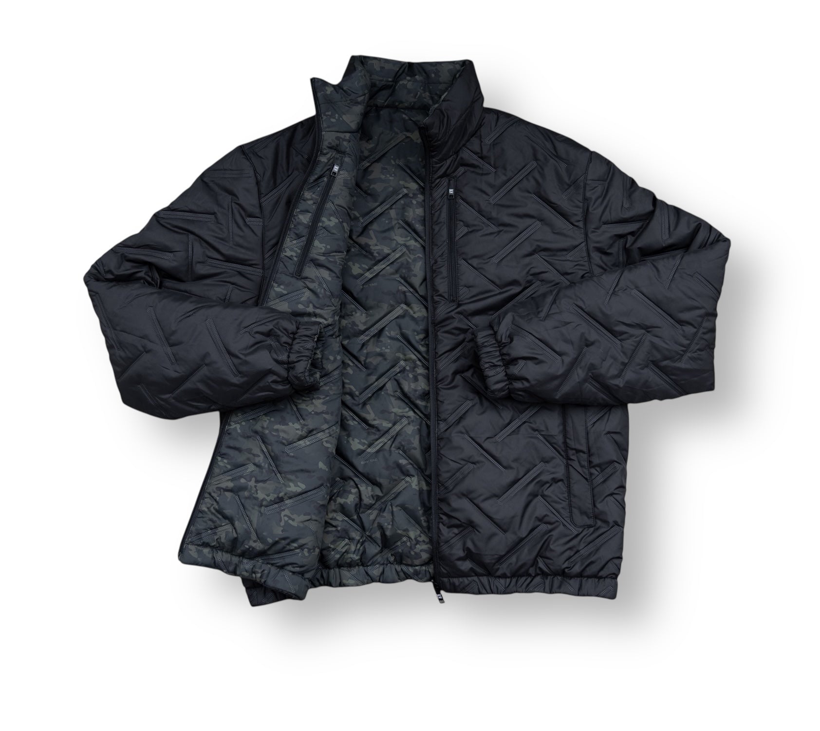 STMC® Black Camo Reversible Woobie Jacket – Savage Tacticians
