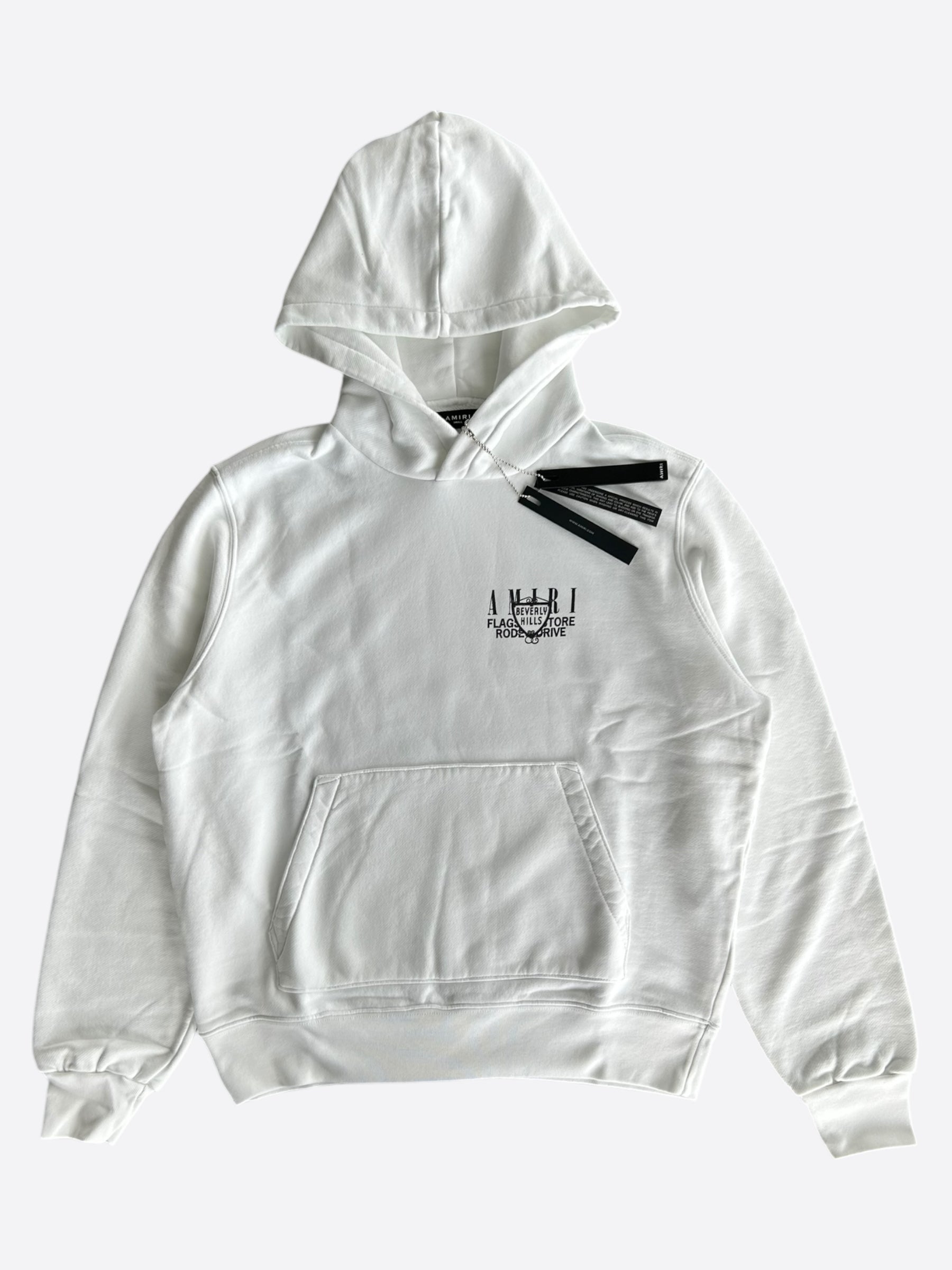 Amiri White & Black Beverly Hills Hoodie – Savonches