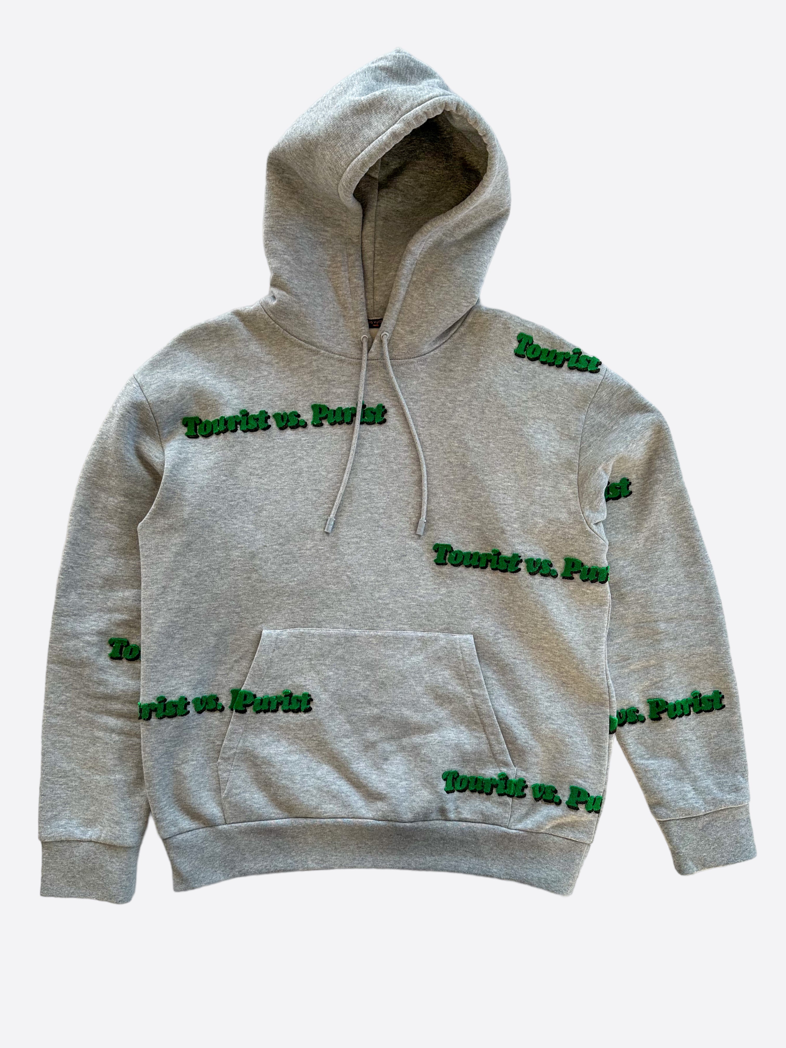 Louis Vuitton Grey Purist Vs. Tourist Tuffetage Hoodie – Savonches