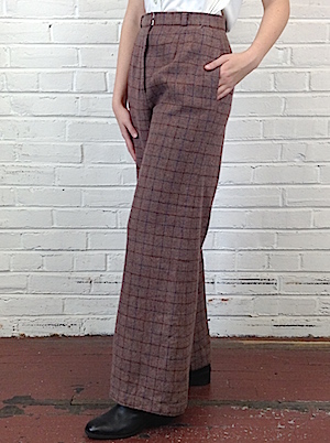 Sazz Vintage Clothing: (25x28) Women's Vintage 70's Wool Pants