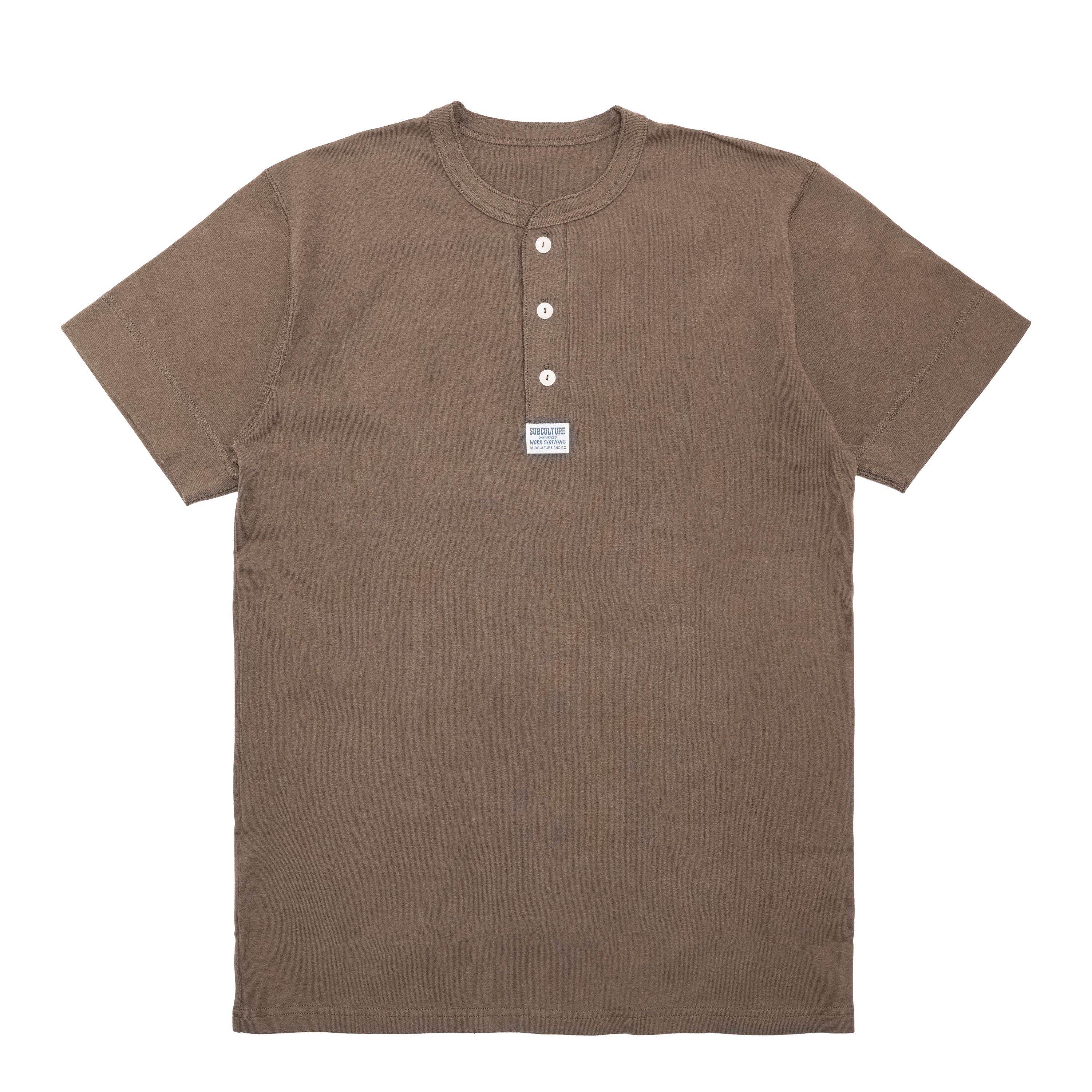 HENLEYNECK T-SHIRT / OLIVE – SC WEB STORE