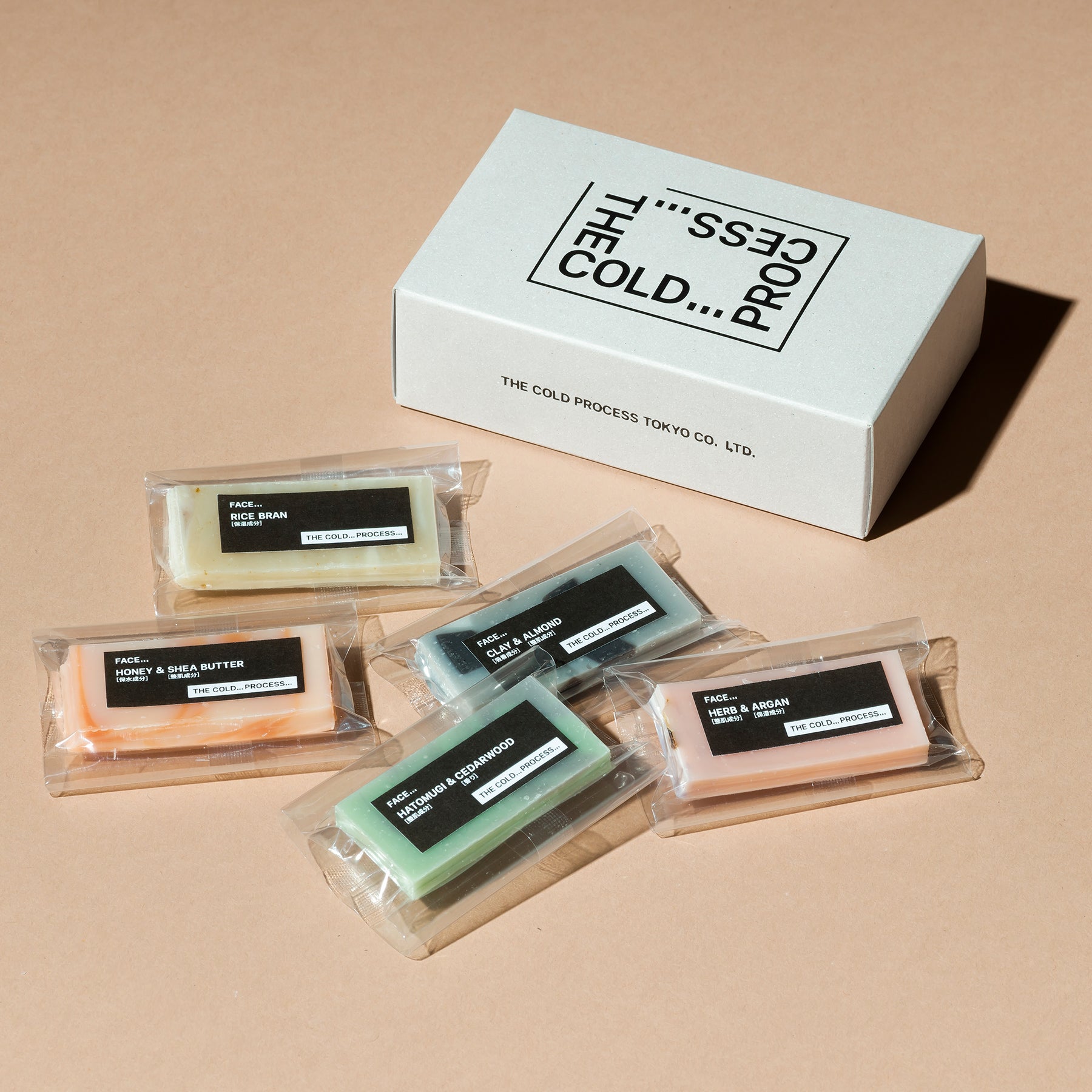 トライアルキット FACE 5つ入り – THE COLD PROCESSオフィシャルサイト
