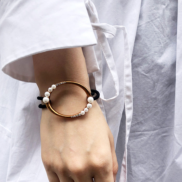 メタル オーバル パールポニー | THE HAIR BAR TOKYO