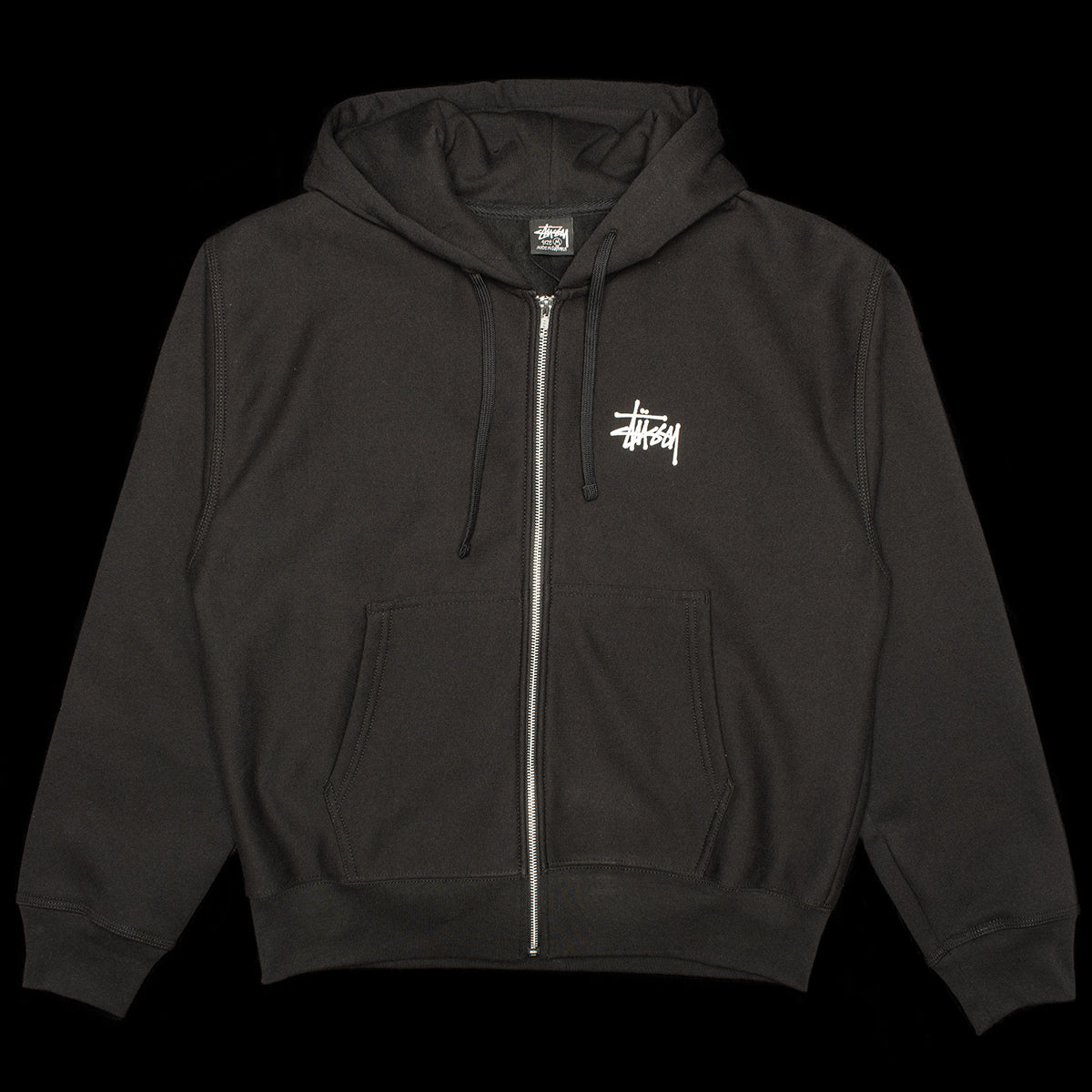 Basic Stussy Zip Hoodie – Premier