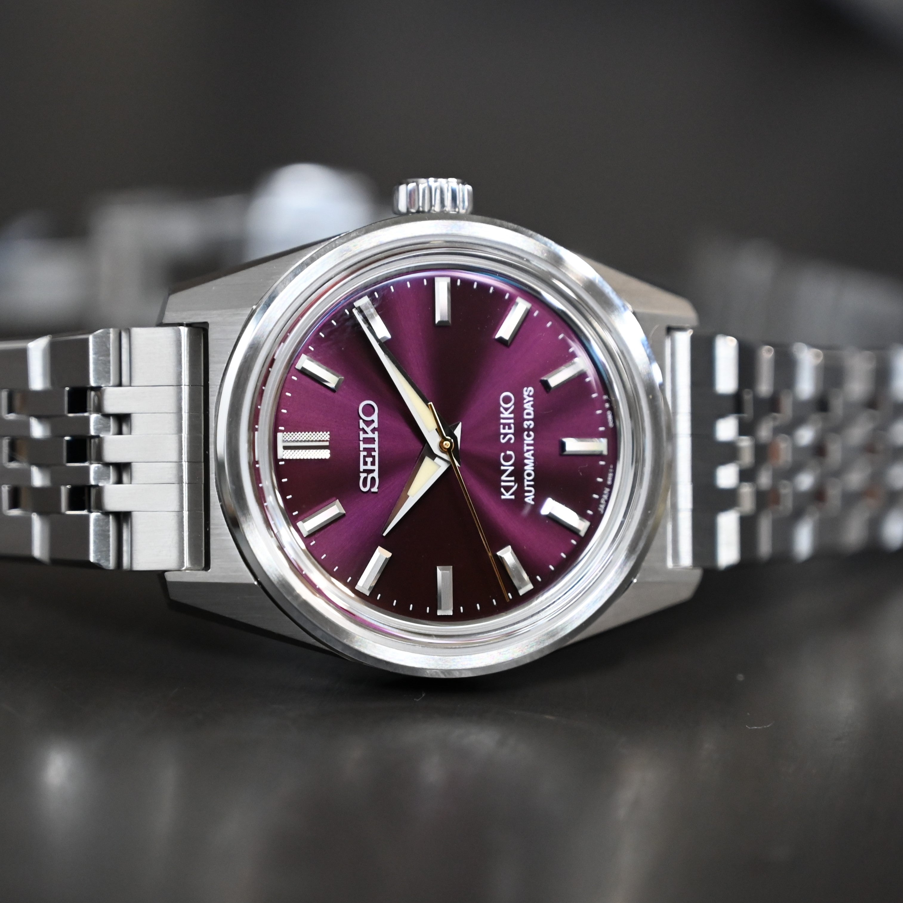 KING SEIKO】キングセイコー SDKS031 バーガンディ文字盤 未使用品