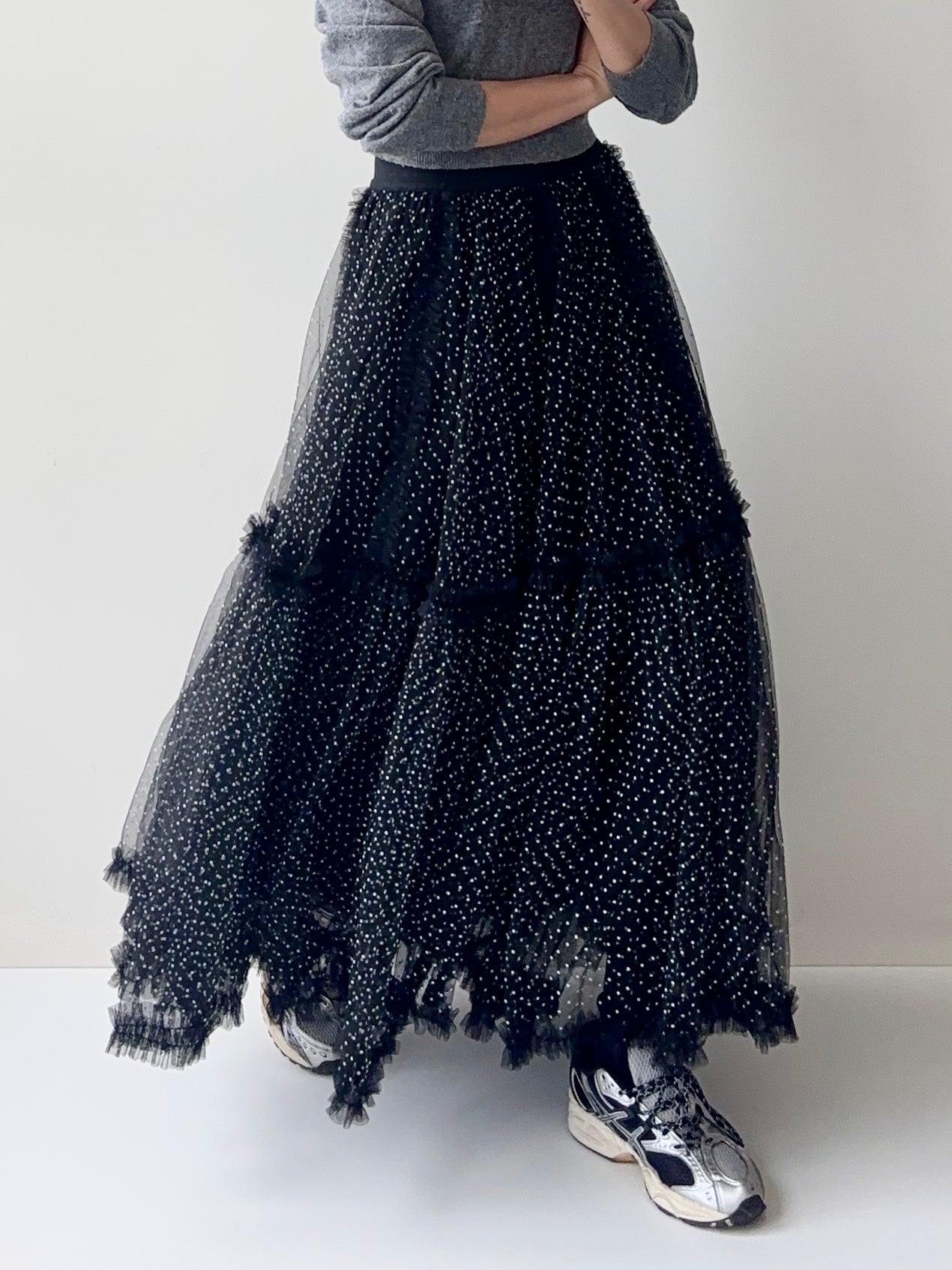 MINI DOTS TULLE SKIRT – Toh.
