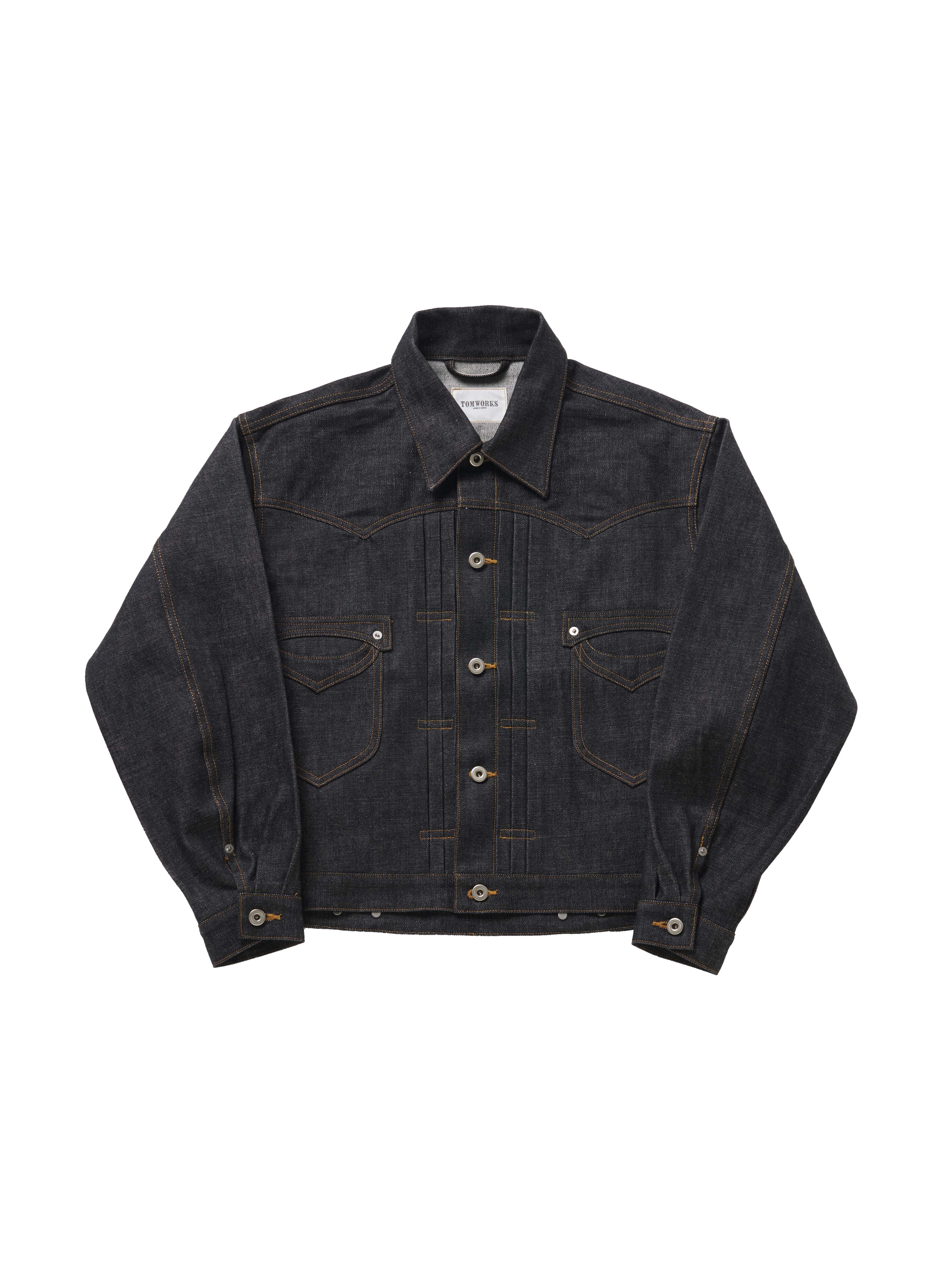 THREE TACK JACKET-24- Black - – Tomworks