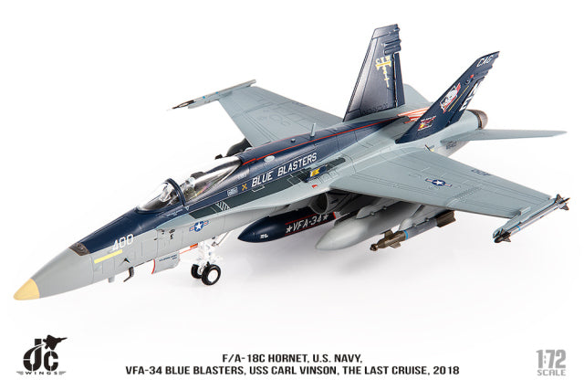 JC Wings F/A-18C アメリカ海軍 VFA-34 ブルーブラスターズ 「The Last