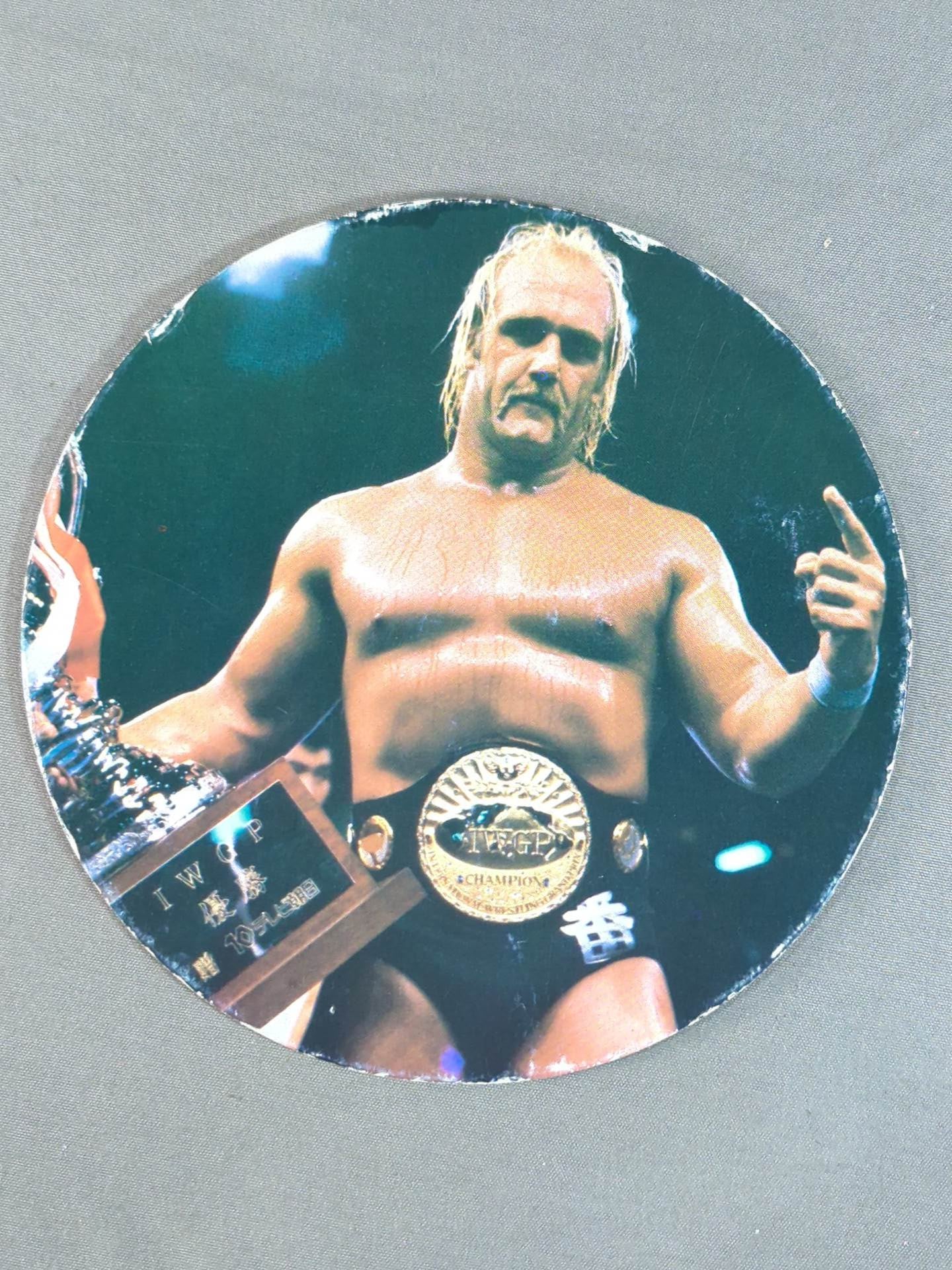 ☆80年代当時モノ☆ ハルク・ホーガン 大判めんこ – 闘道館