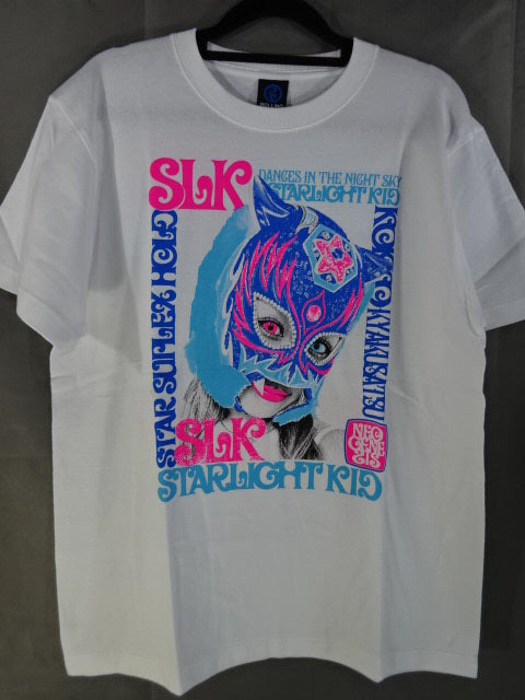 スターライト・キッド×MOBSTYLE コラボTシャツ①(ホワイト) – 闘道館