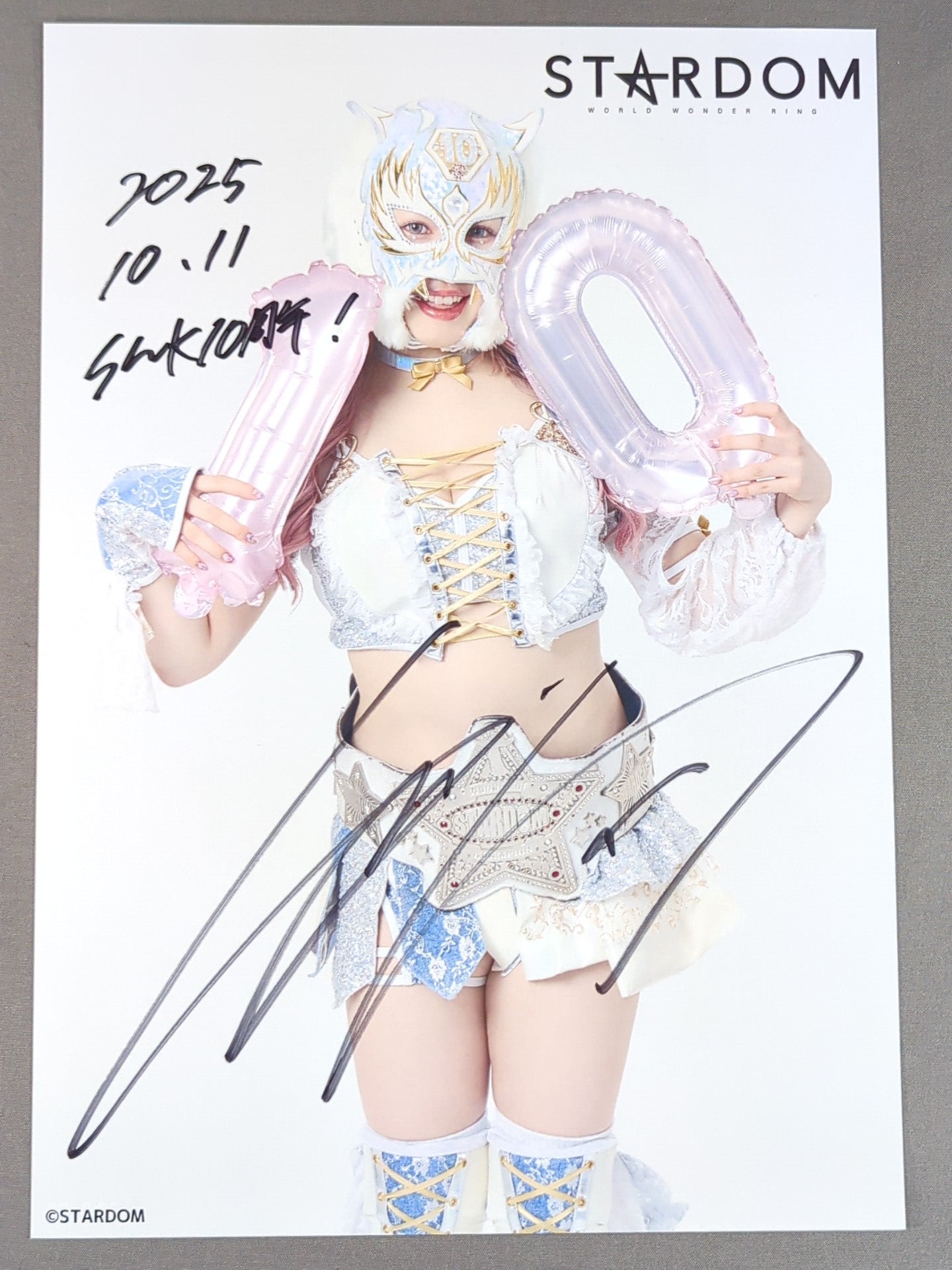 ☆お渡し会☆ スターライト・キッド 直筆サイン入り スターダムポート