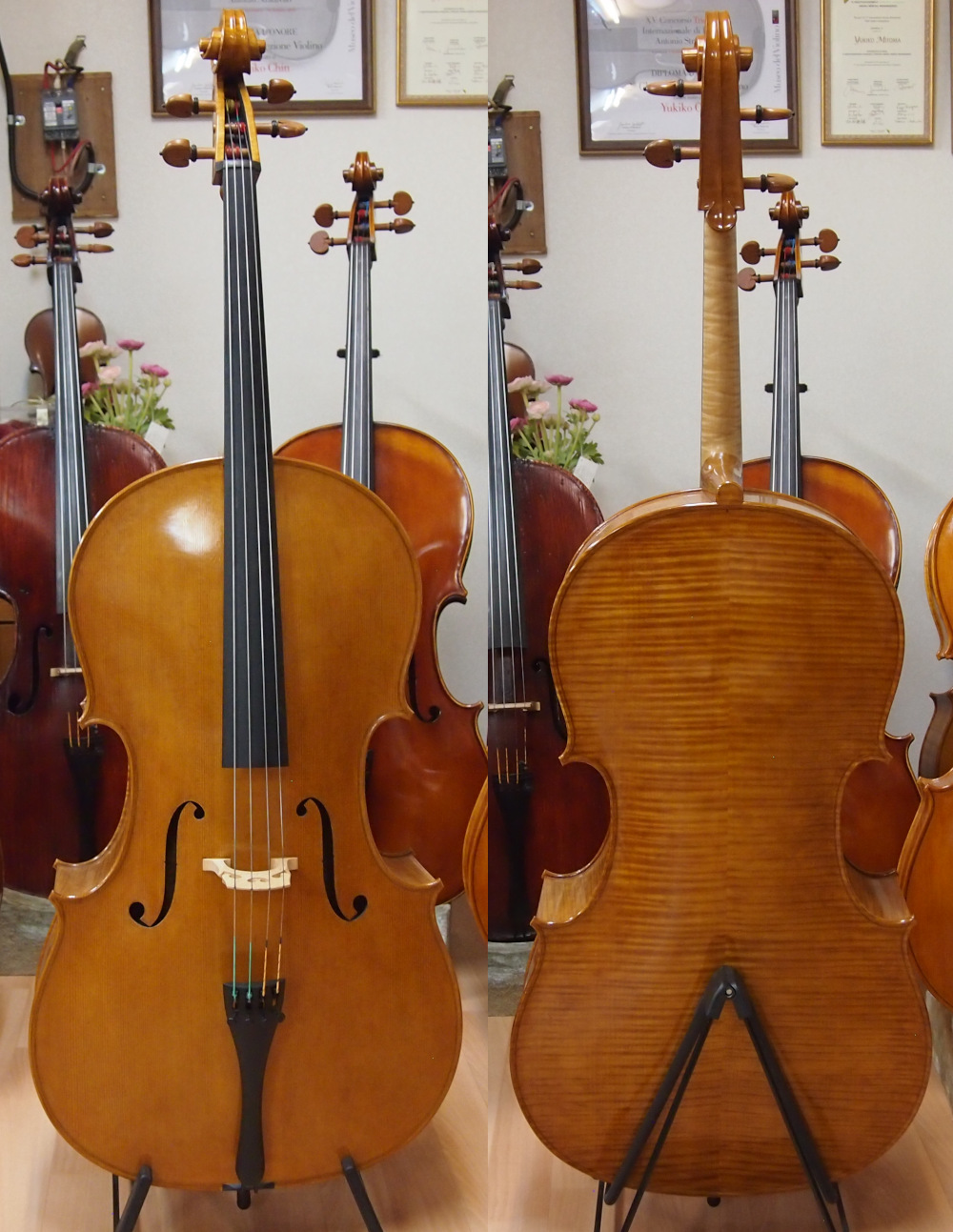 イタリア・クレモナのチェロをご紹介します。（2024年9月） | 弦楽器トリオ