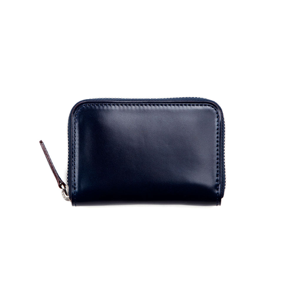 Cordovan Zip Coin Wallet - Cordovan - –Timeless Leather Designs