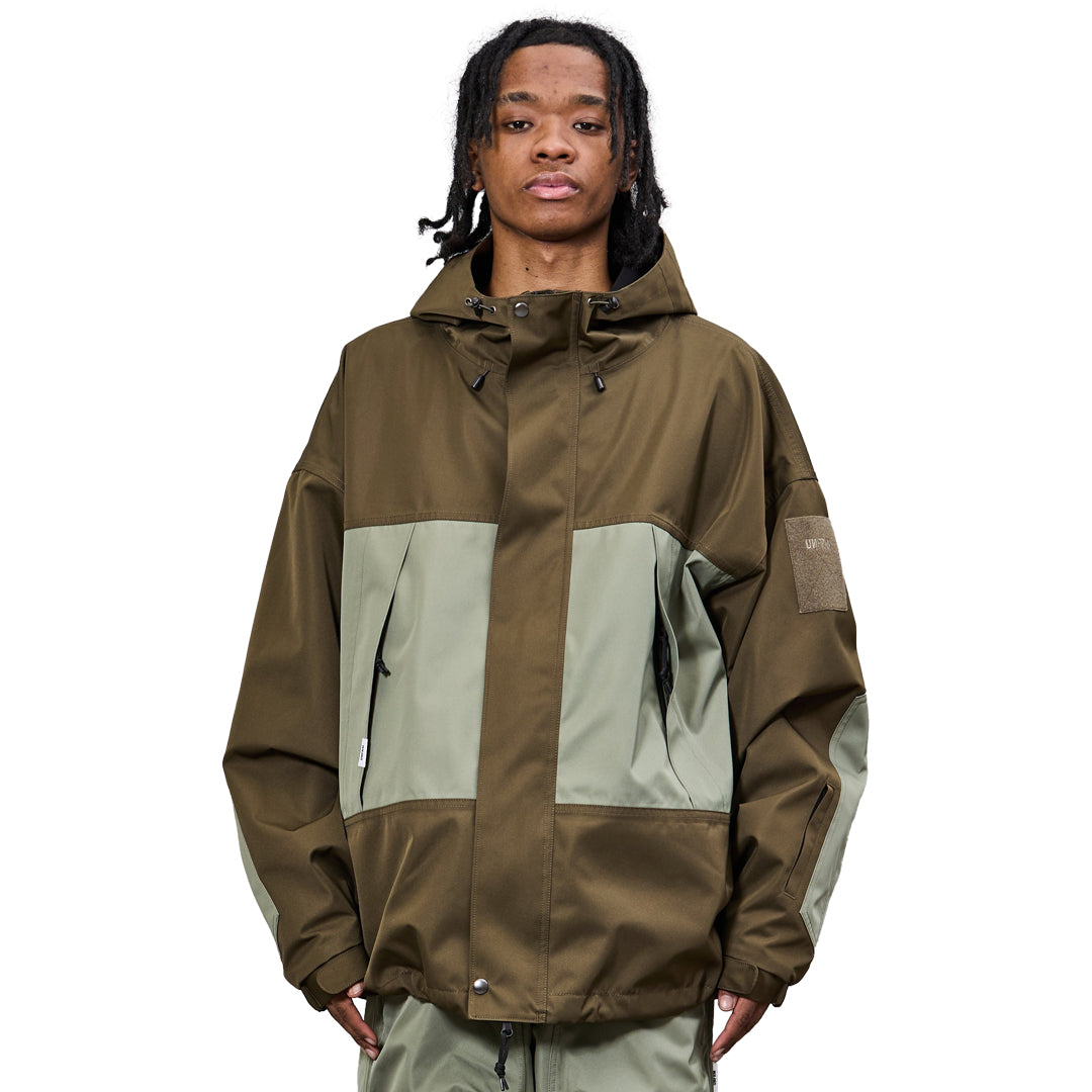 UNFRM（ユニフォーム）| 2WAY MILITARY STORM JACKET / OLIVE/SAGE