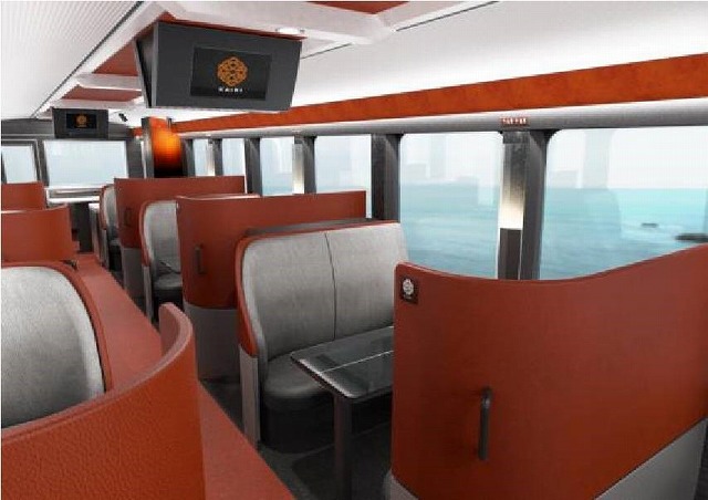 D*ー様 JR東日本 きらきらうえつ4号車 指定席プレート＆プレート