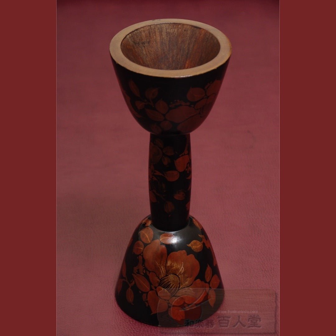 小鼓胴 牡丹蒔絵