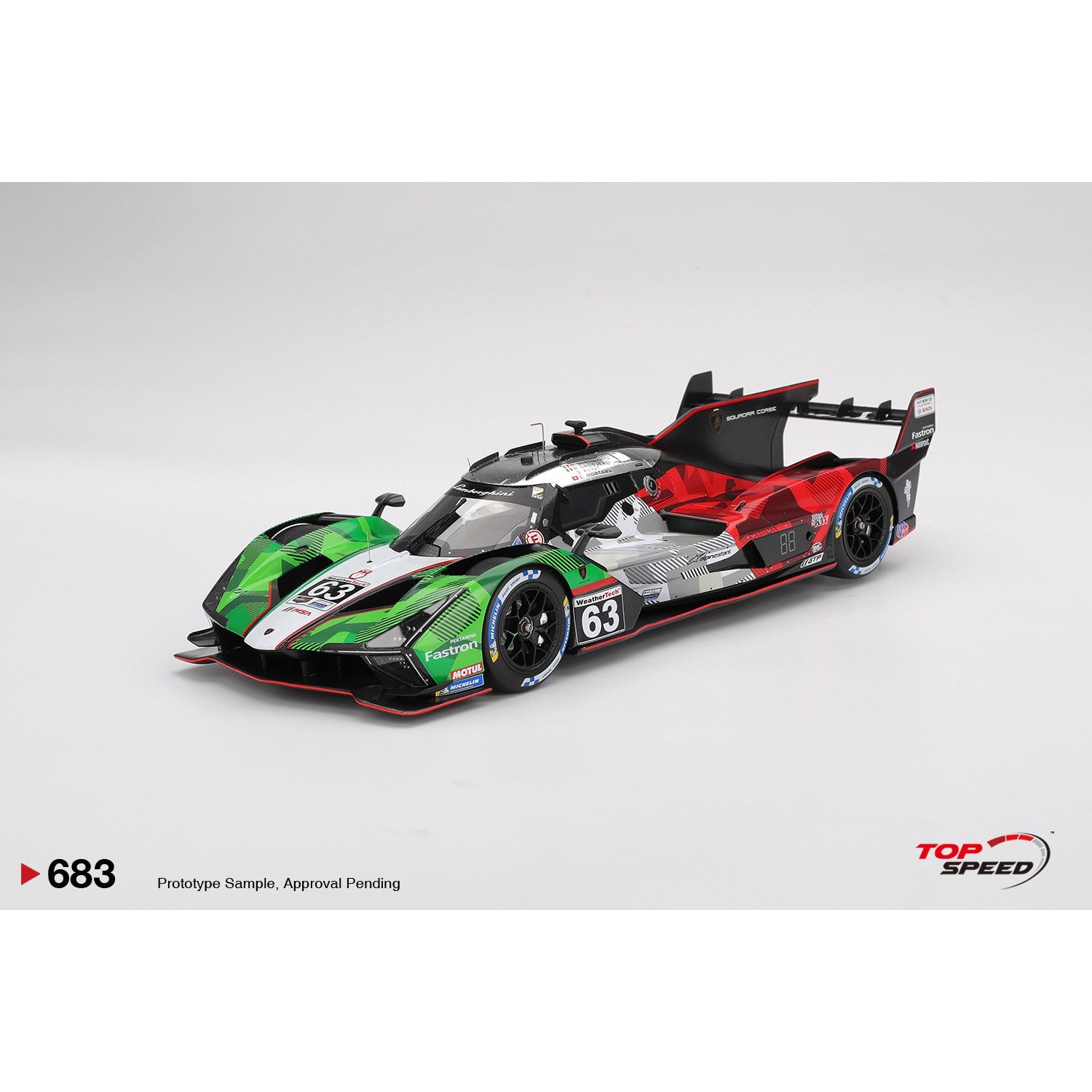 PRE-ORDER 1/18 Lamborghini SC63 #63 2025 Rolex 24 – Team IMSA