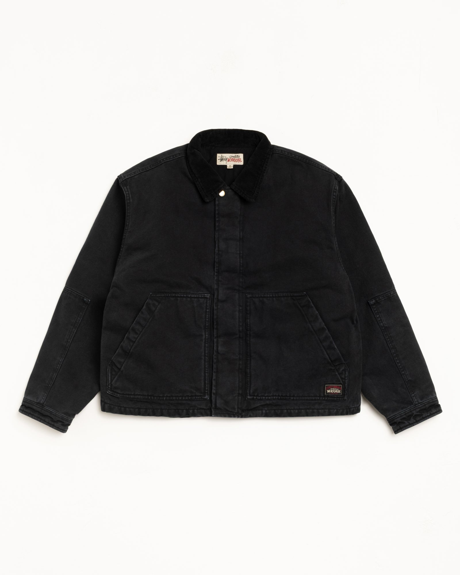 Workgear Jacket – Black | Outerwear | Stüssy UK