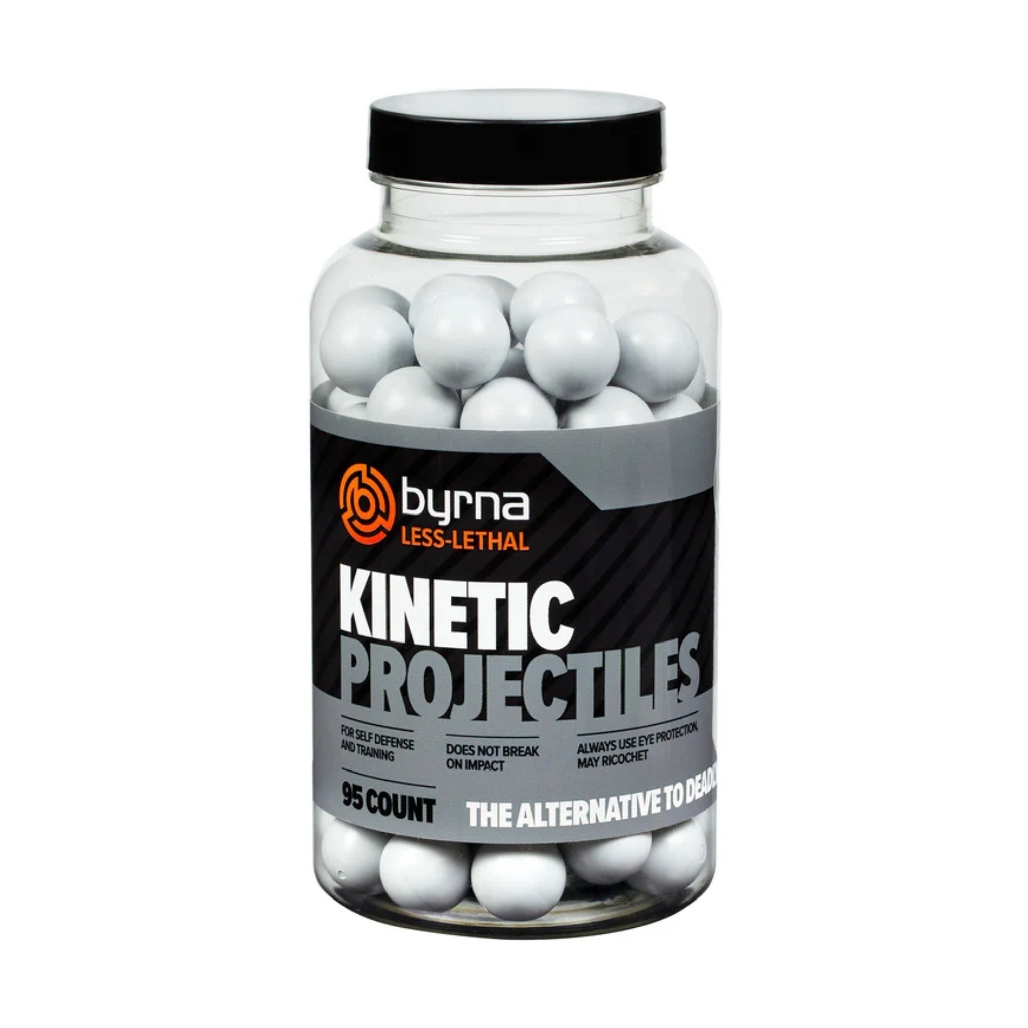Byrna Kinetic Projectiles .68 Cal - 95 Count | Training & Defense