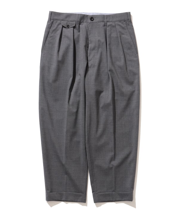 BEAMS PLUS 2 Pleats Wool Tropical – unexpected store