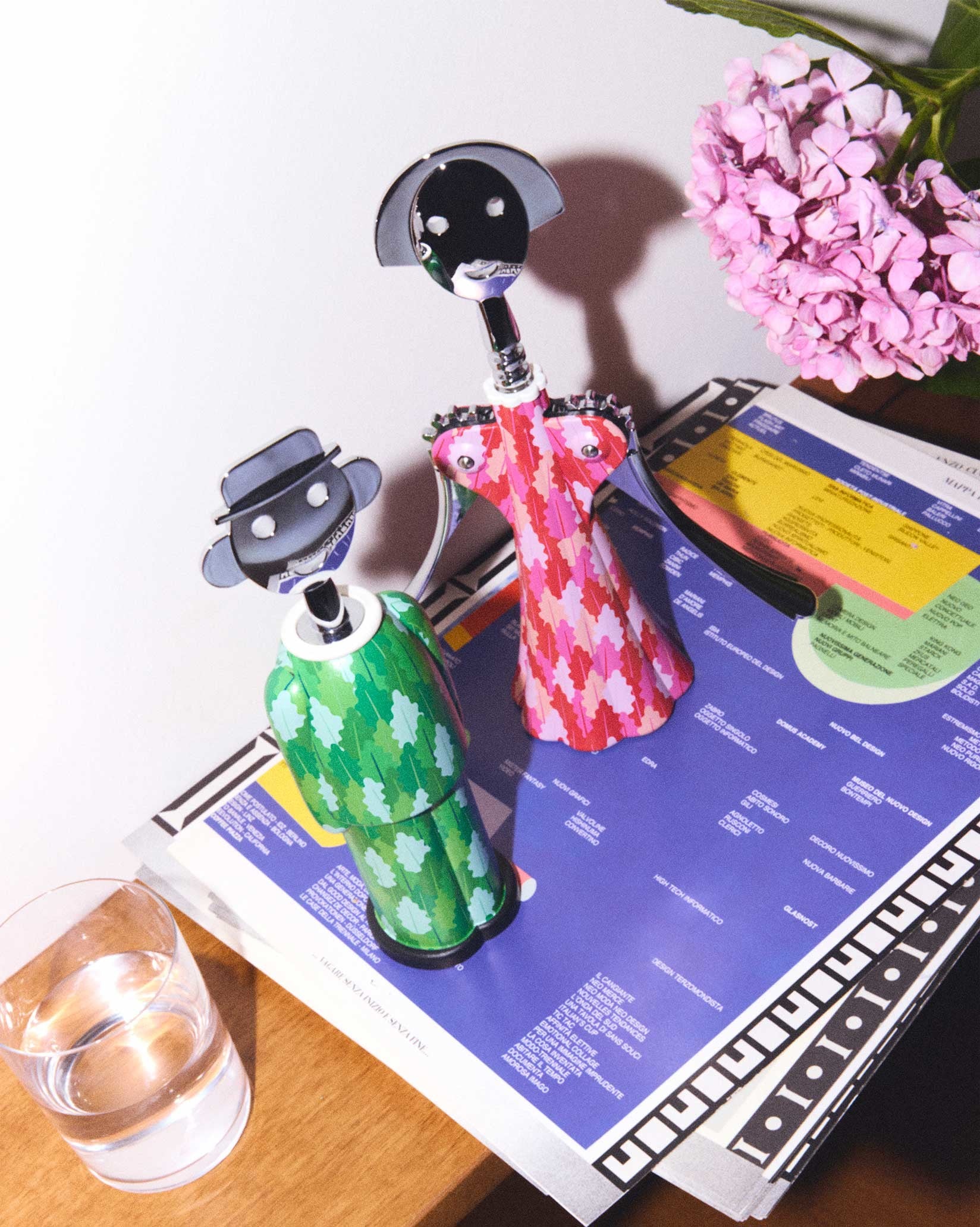 Alessandro M: Green Corkscrew By Alessandro & Fulvia Mendini | Alessi