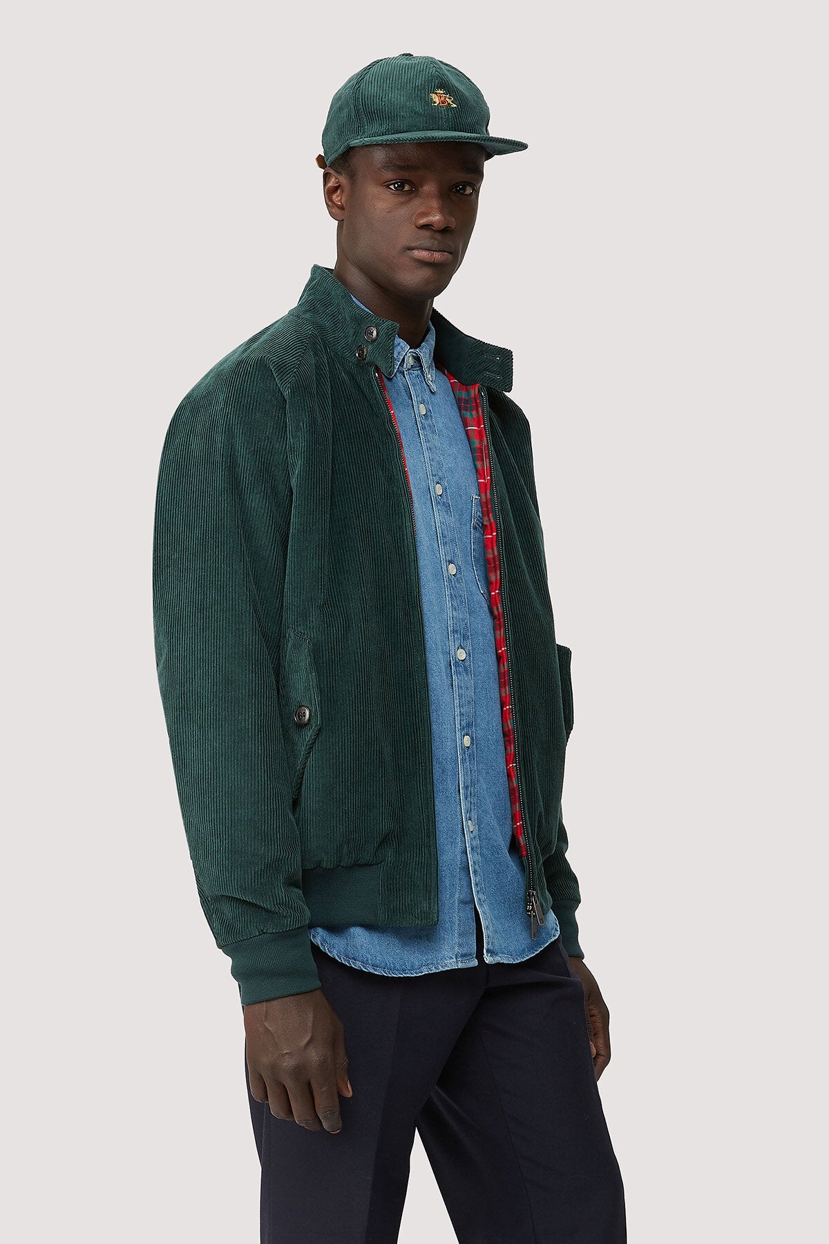 G9 Corduroy Dark Forest | Baracuta