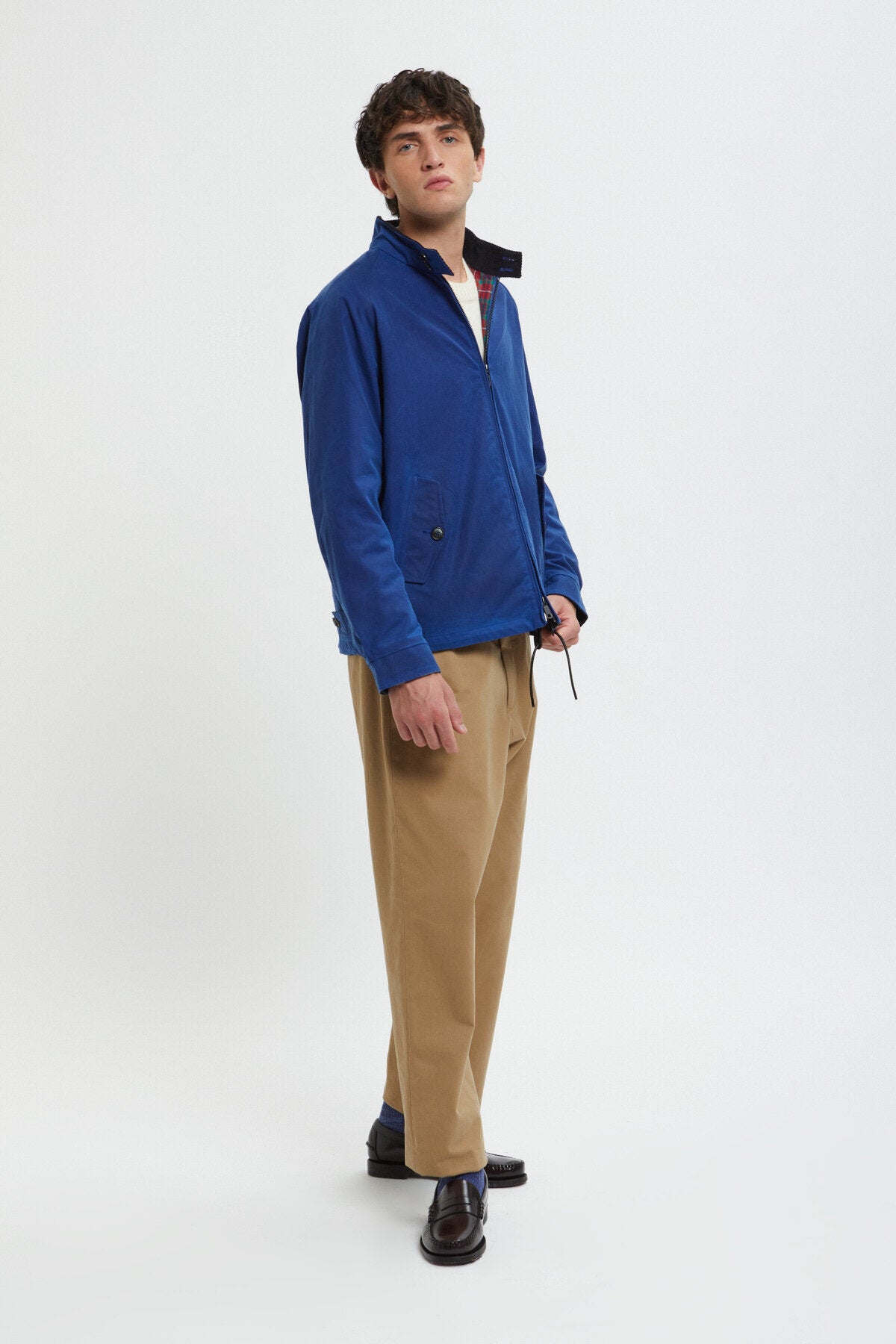 Waxed G4 Deep Cobalt | Baracuta