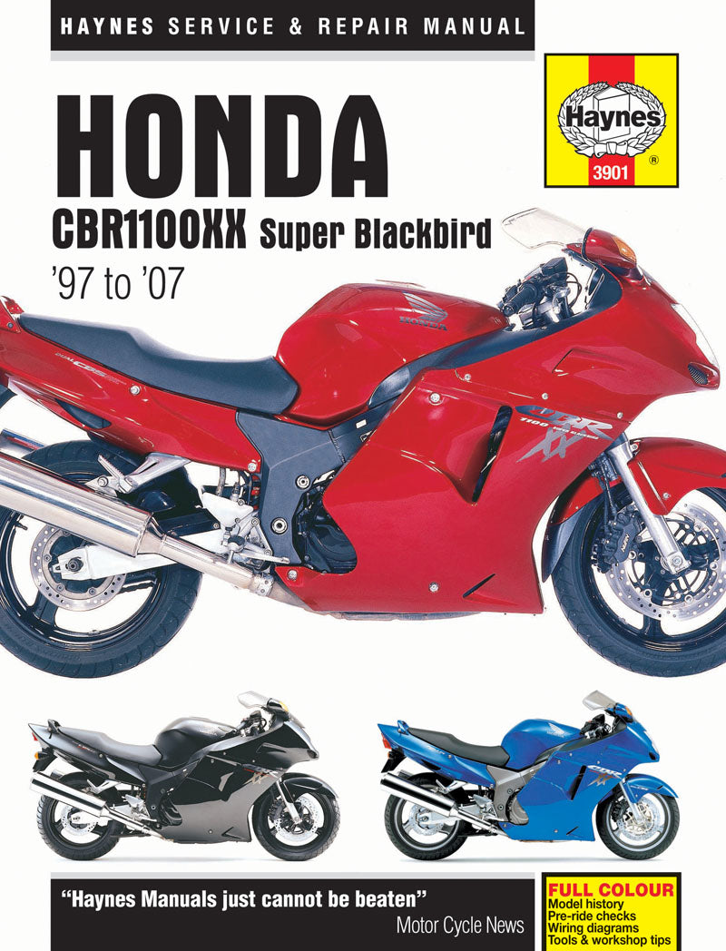 Honda CBR1100XX Super Blackbird (97-07) Haynes Repair Manual