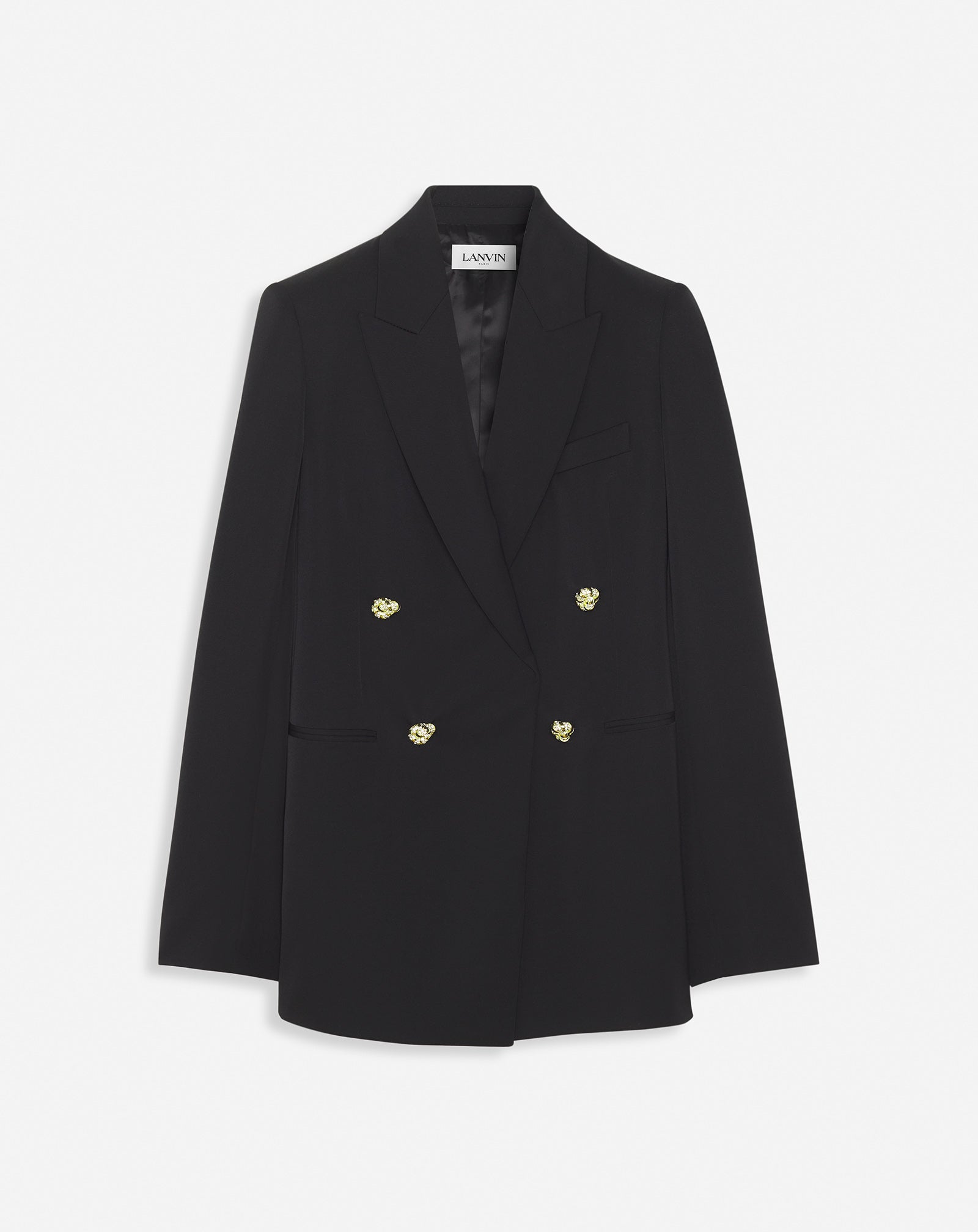 Black Double-breasted Jacket | Lanvin