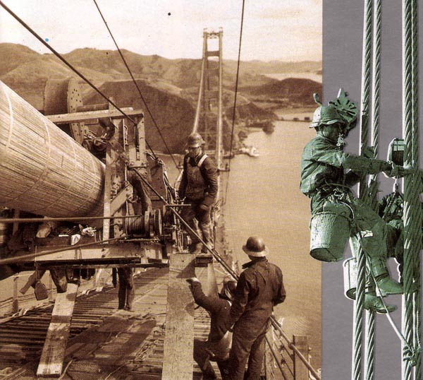 サンフランシスコ : ゴールデン・ゲート・ブリッジ