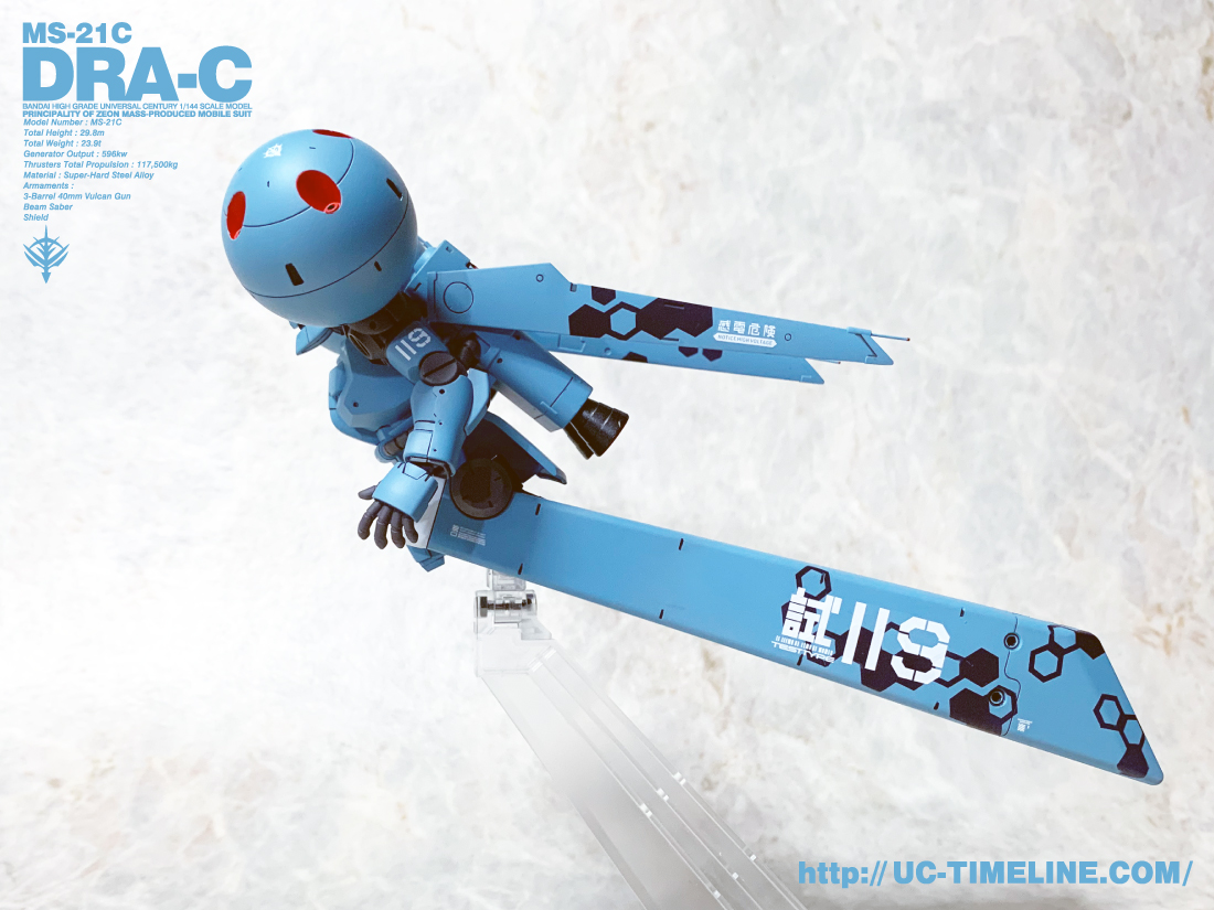 HGUC ドラッツェ 完成報告。 – UC-TIMELINE. ガンプラ好きだけど難しい