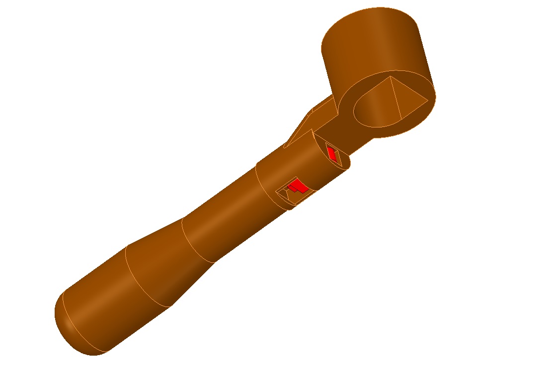 3Dプリンターによる着脱式ブレーキハンドルの製作