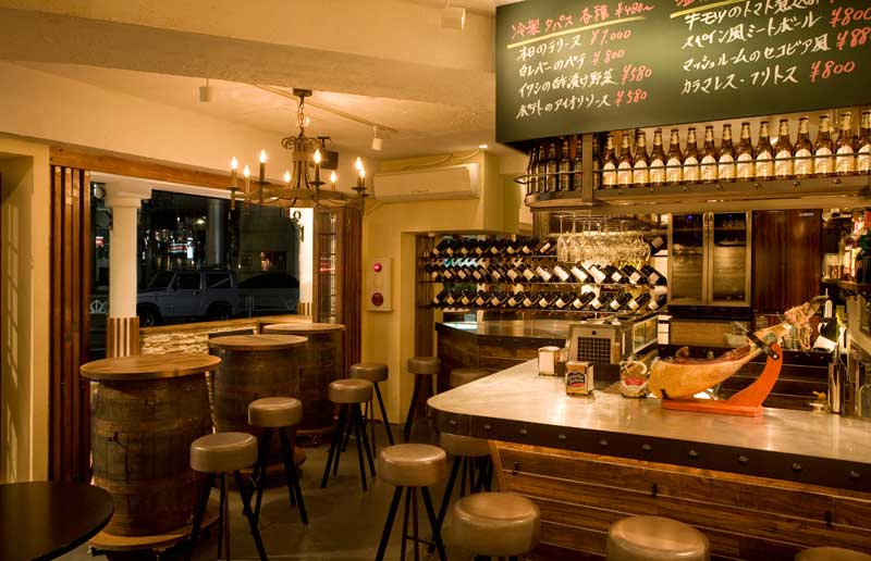 バーカウンター - スペインバル新宿ボルコ