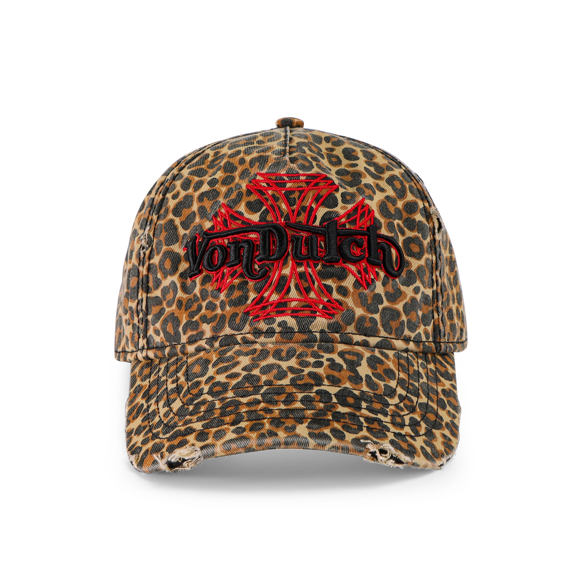 MotoCross Strapback Hat - Leopard | Von Dutch
