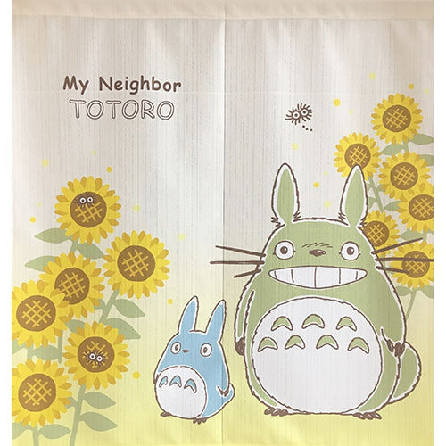 My Neighbor Totoro Japanese Doorway Curtain Noren Sunflower Studio