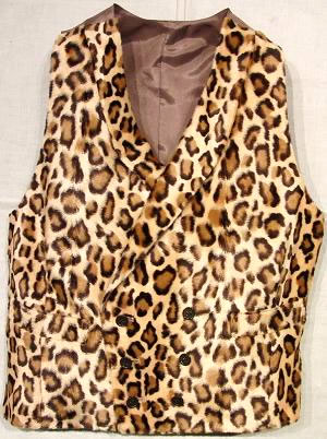 666 ヒョウ柄ベスト(シドベスト)