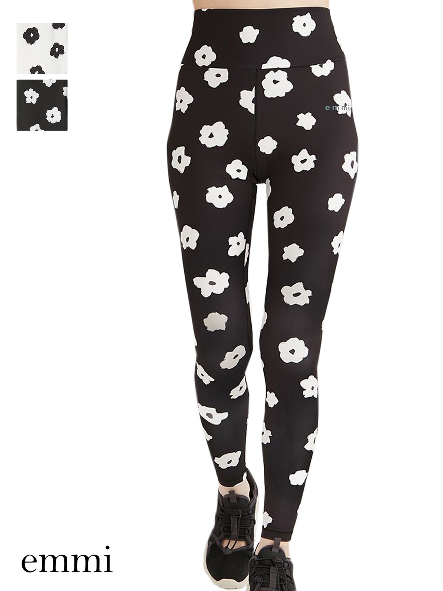 emmi WELLNESS &TRAINING] キャッチー フラワー レギンス エミ