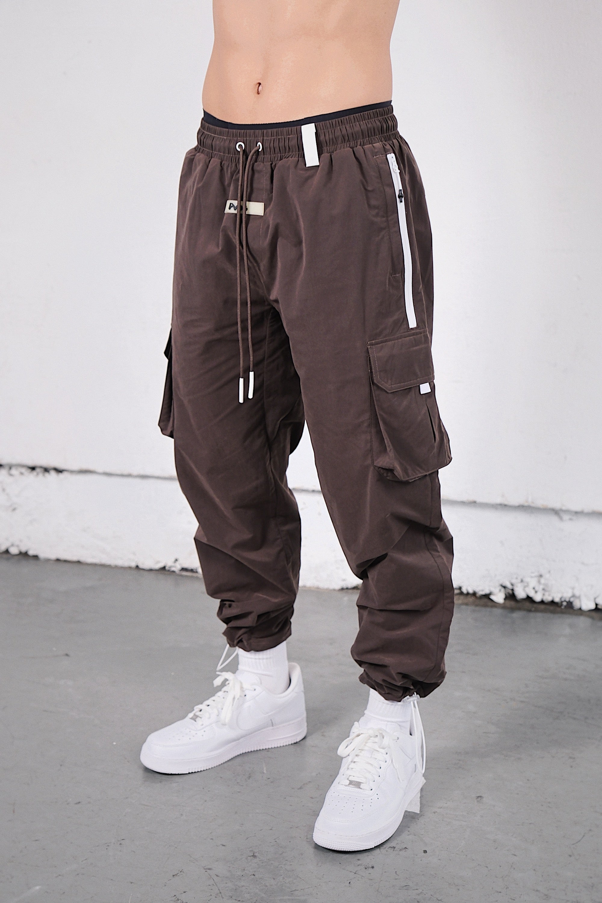 Pvot Premium Nylon Pants (Charcoal Gray)