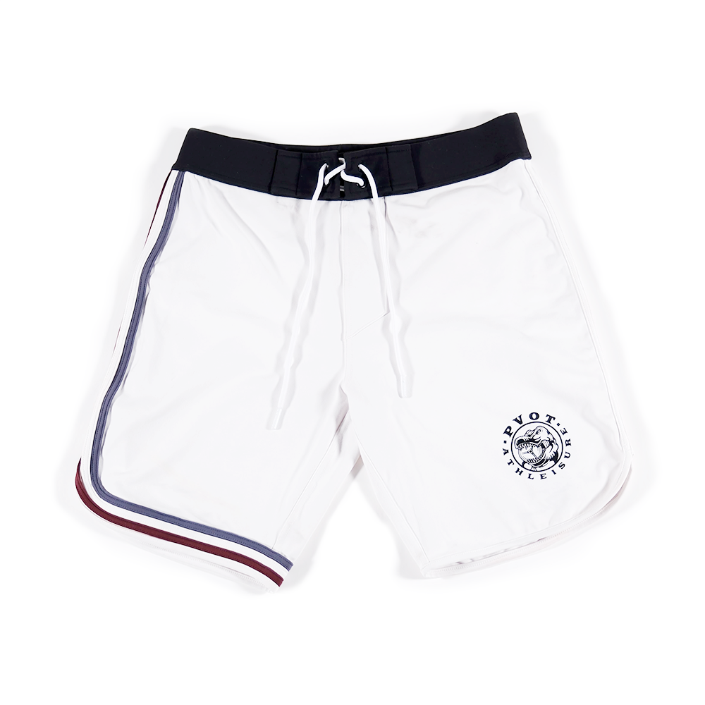 Pvot Stage Shorts (White)